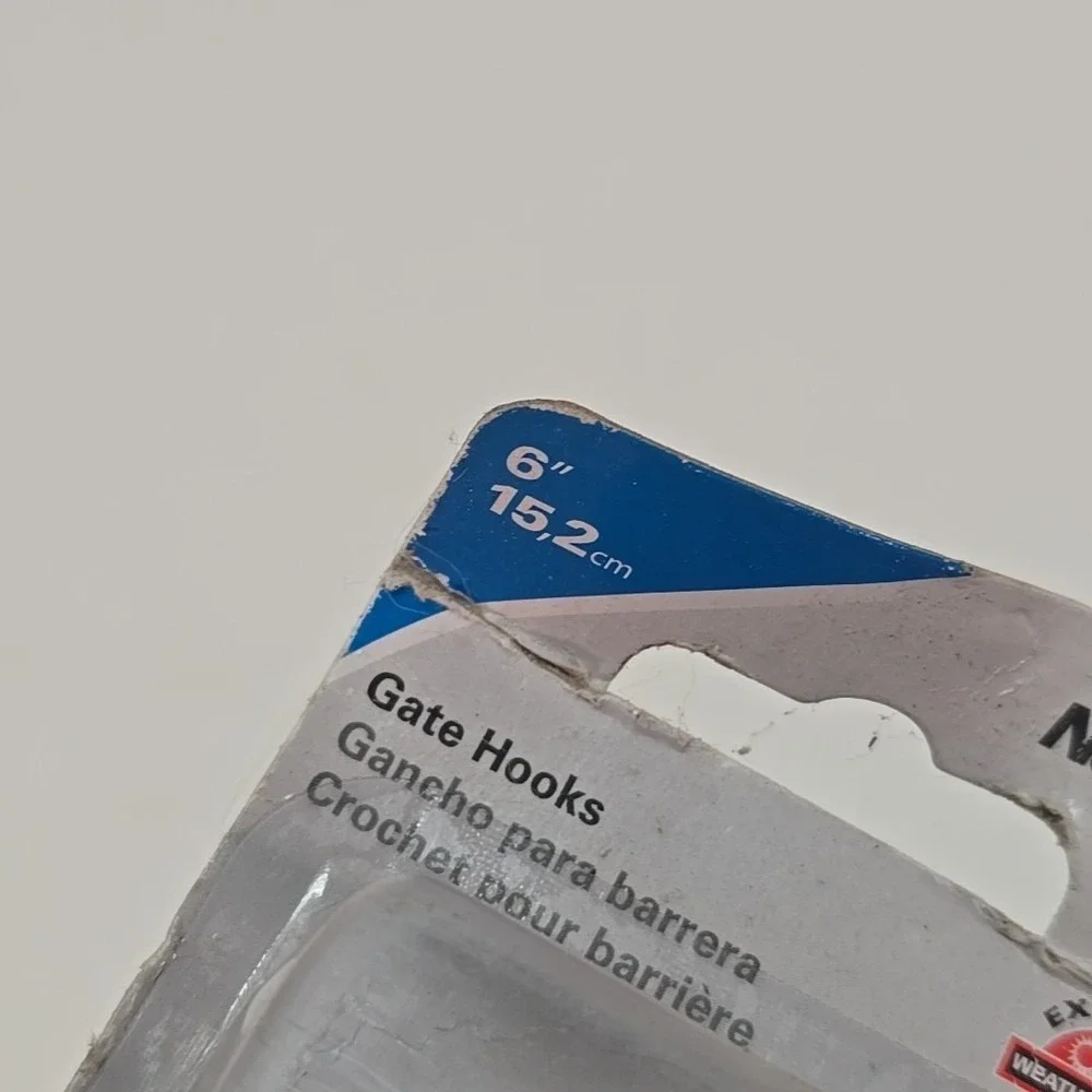 National Hardware Gate Hook N122-358 Zinc Plated